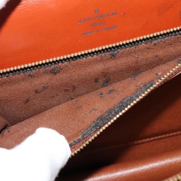LOUIS VUITTON Epi Concorde Hand Bag Brown M52133 LV Auth BA4998 - Picture 12 of 16